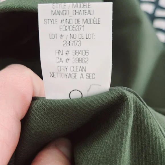 Theory Mango Chateau Wool Blend New Army Color Pencil Skirt